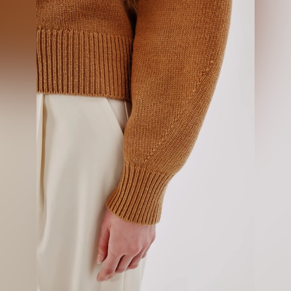 *TRADED* Another Tomorrow Cashmere Camel Sweater - Picture 11 of 11